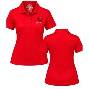 NCAA Utah Utes Rivalry Threads College Polo Shirt Size Small